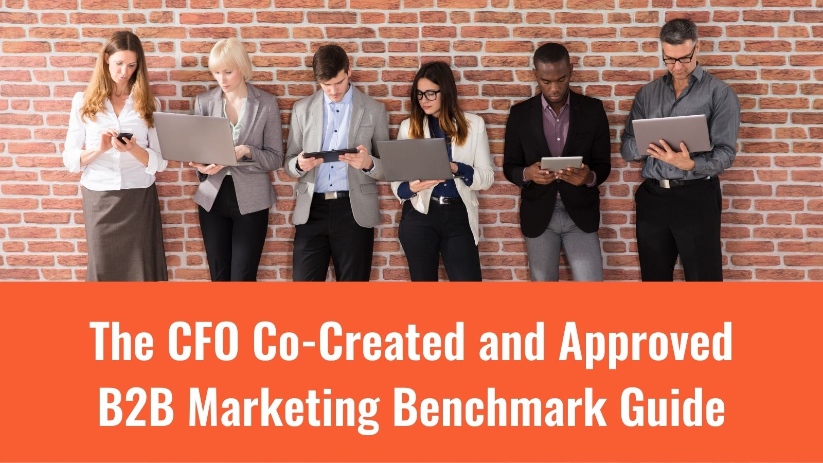 B2B Marketing and Finance Benchmark Report Infographic